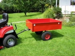 Přívěsný vozík VARES TR220S pro zahradní traktor